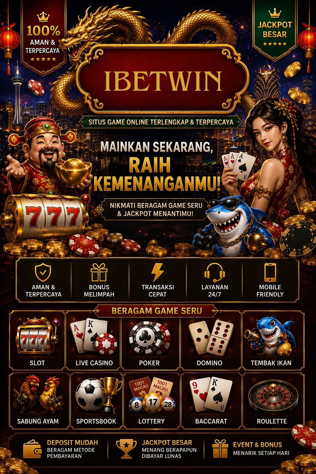 Banner utama iBet Win